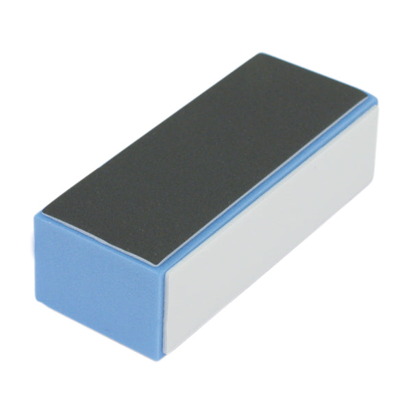 Hawley Nail File (1009) 3 Way Satin Block Super Shiner Blue Foam