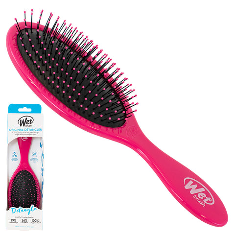 pink wet brush