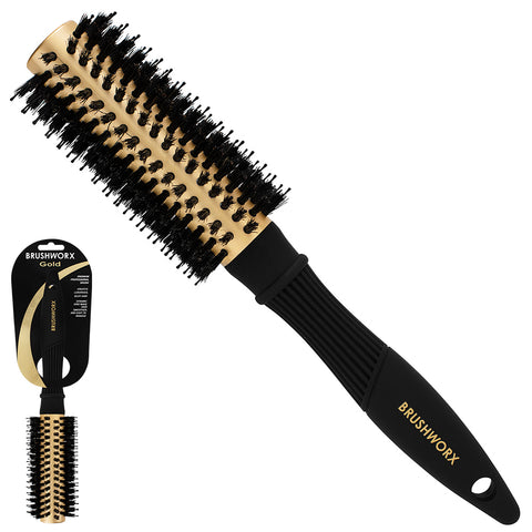Brushworx Gold Porcupine Brush - Medium