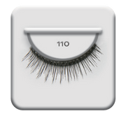 ardell 110 black strip lash has subdued volume and length that make them perfect for everyday wear.