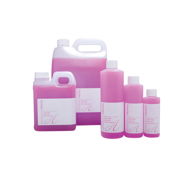 Hawley Non Acetone Nail Polish Remover - Pink