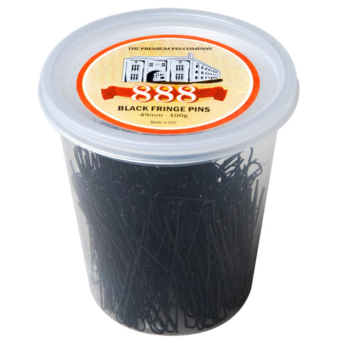 Fringe Pins 888 Black 100g