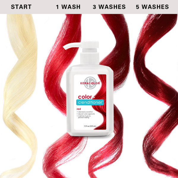 Keracolor Color Clenditioner Red 355ml