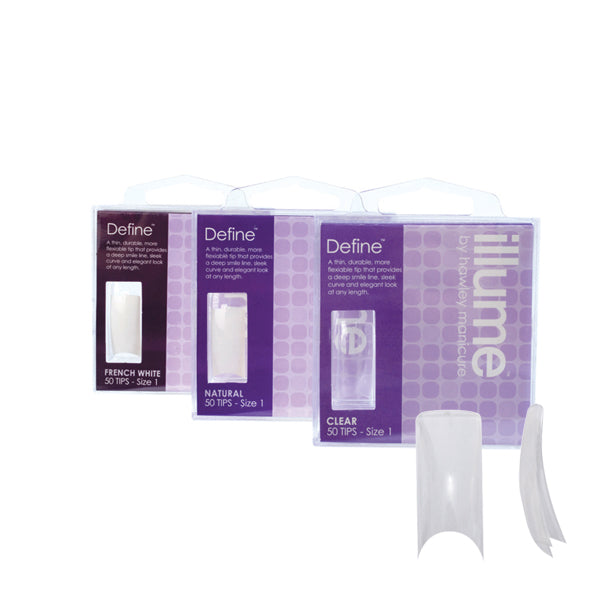 Hawley Illume Define French White Tips Try Me Pack 50Pk