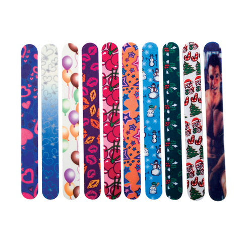 Hawley Nail File (2017B) Wild Files Assorted Novelty Designs 150/220