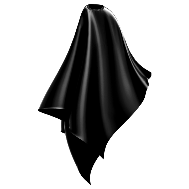 cheap black cutting cape