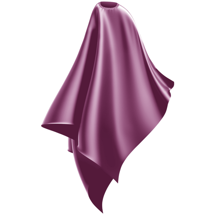 light purple adult cutting cape