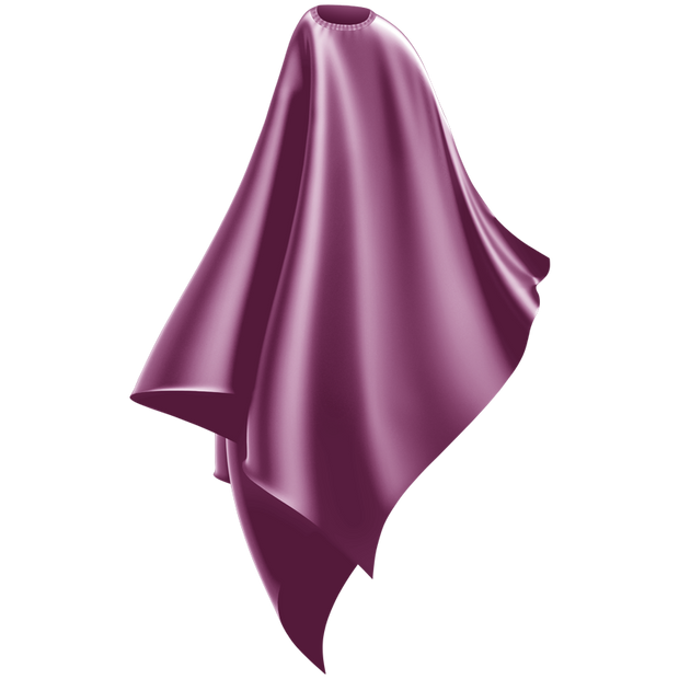 light purple adult cutting cape