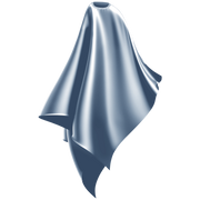 icey blue cutting cape adult