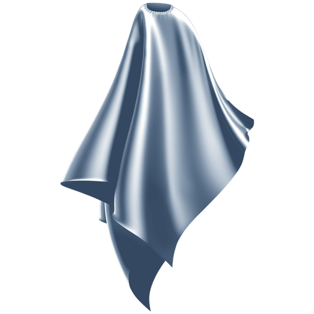 icey blue cutting cape adult