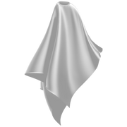 white adult size cutting cape  