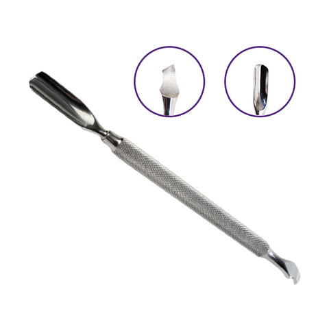 Hawley Stainless Steel Cuticle Knife & Pusher (4014E)
