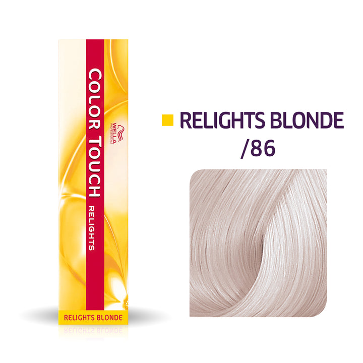 color touch relights blonde /86