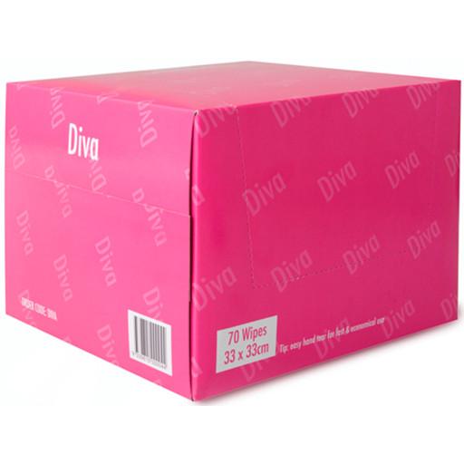 Diva Wipes 70pk