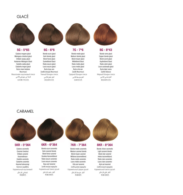 Framesi Framcolor 2001 Color Chart