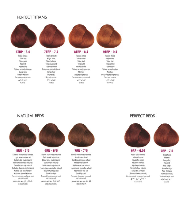 Framesi Framcolor 2001 Color Chart