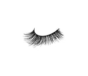 Full volume, extra long length  Rounded lash style: elongated in the center with shorter inner and outer corners and staggered lengths