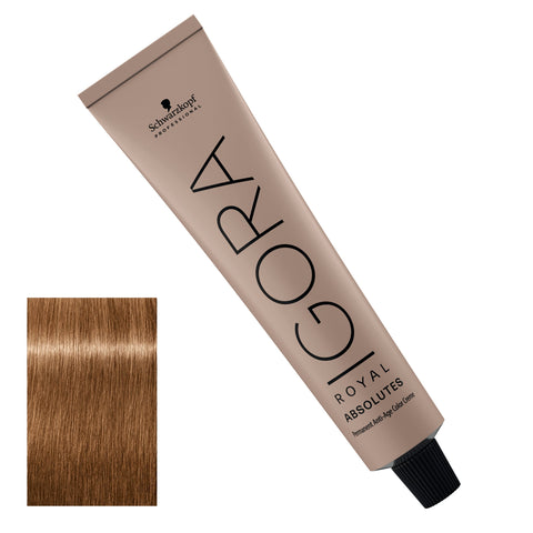 igora 8.07 light blonde natural copper