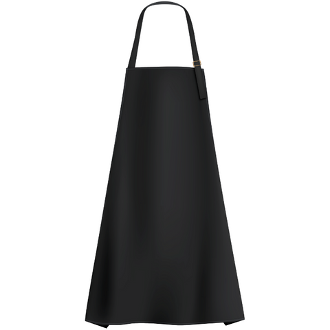 one size fits all all black bleach resistant apron