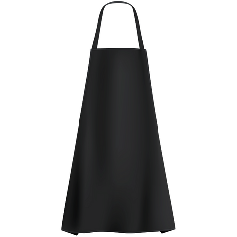 bleach proof all black apron