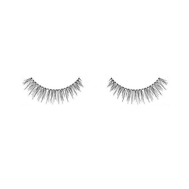 ardell 110 has a rounded lash style that opens up & brightens your eyes, and staggered lengths ensure an undetectable, totally natural appearance.
