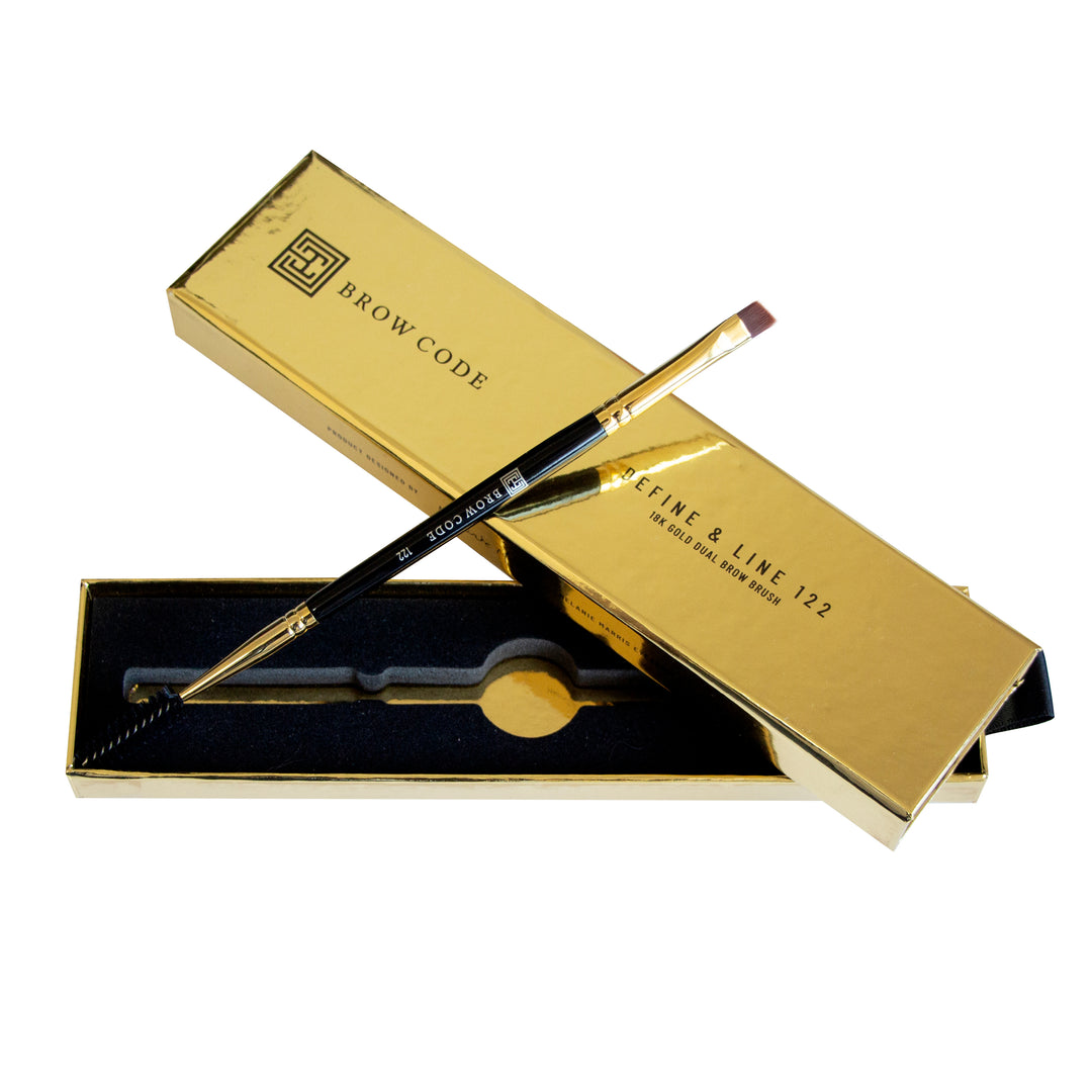 for dispersing product through the brows