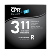 perm solution kit for course or resistant hair