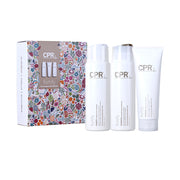 CPR fortify damaged and coloured hair shampoo, conditioner and mask set