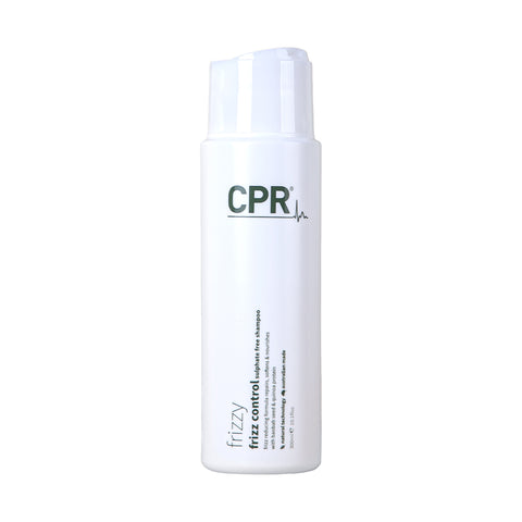 CPR frizzy, frizz control sulfate free shampoo for frizz control & smoothing.