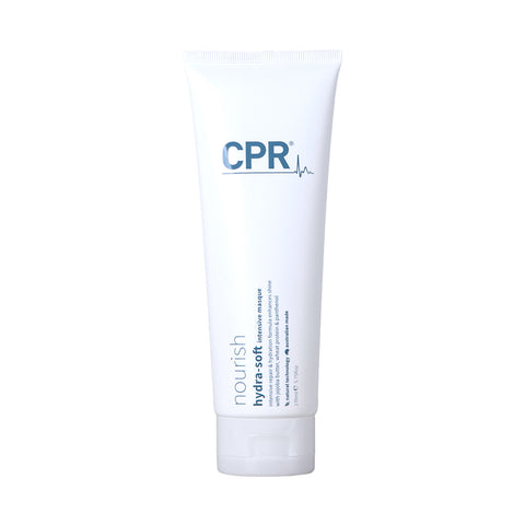 CPR Nourish Hydra-Soft intensive treament to repair & hydrate while adding shine in a 170mL white tube