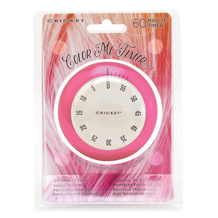 Cricket Color Me Timer Happy Pink/Silver