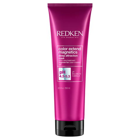 redken deep moisture mask for color treated hair that enhances shine, vibrancy, and protects from hair color fade.