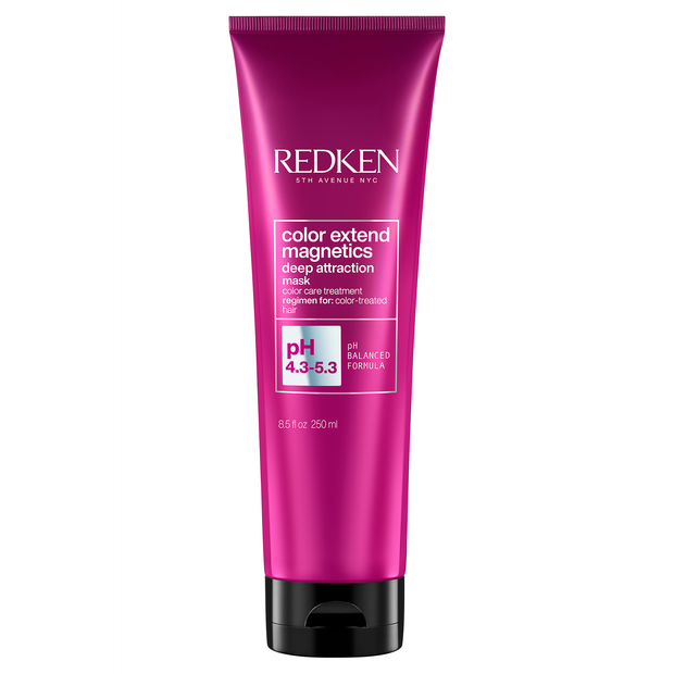 redken deep moisture mask for color treated hair that enhances shine, vibrancy, and protects from hair color fade.