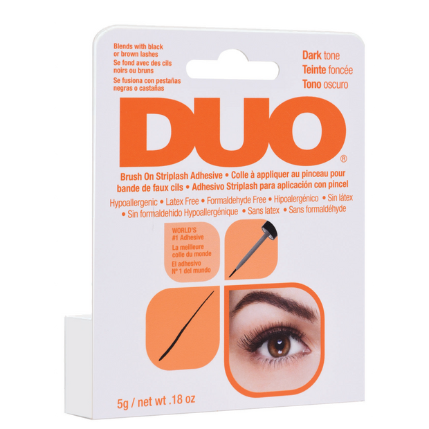 DUO brush on dark tone strip lash adhesive glue