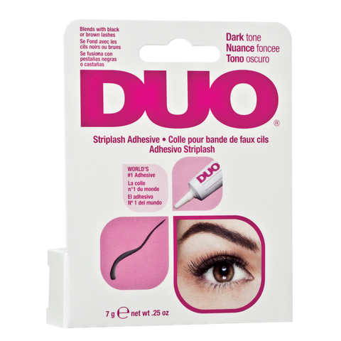 world's number 1 strip lash adhesive dark tone drying glue