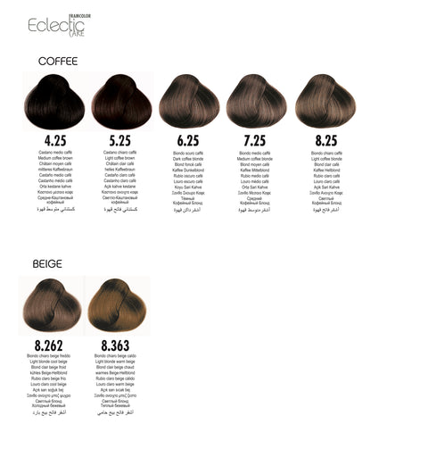 Eclectic Care + Eclectic Color Chart (View)