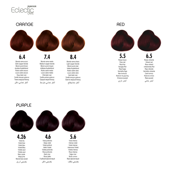 Eclectic Care + Eclectic Color Chart (View)