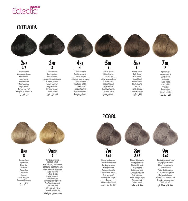 Eclectic Care + Eclectic Color Chart (View)