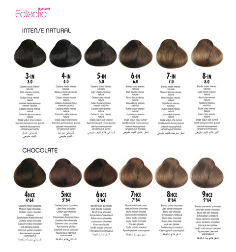 Eclectic Care + Eclectic Color Chart (View)