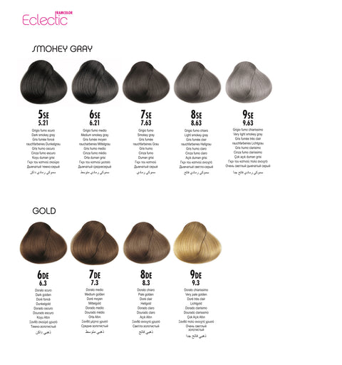 Eclectic Care + Eclectic Color Chart (View)