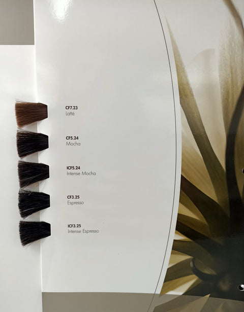 creamy coffee hair color