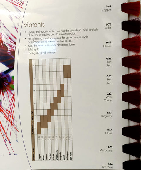 vibrant hair color