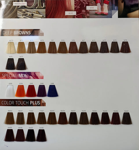vibrant hair colours