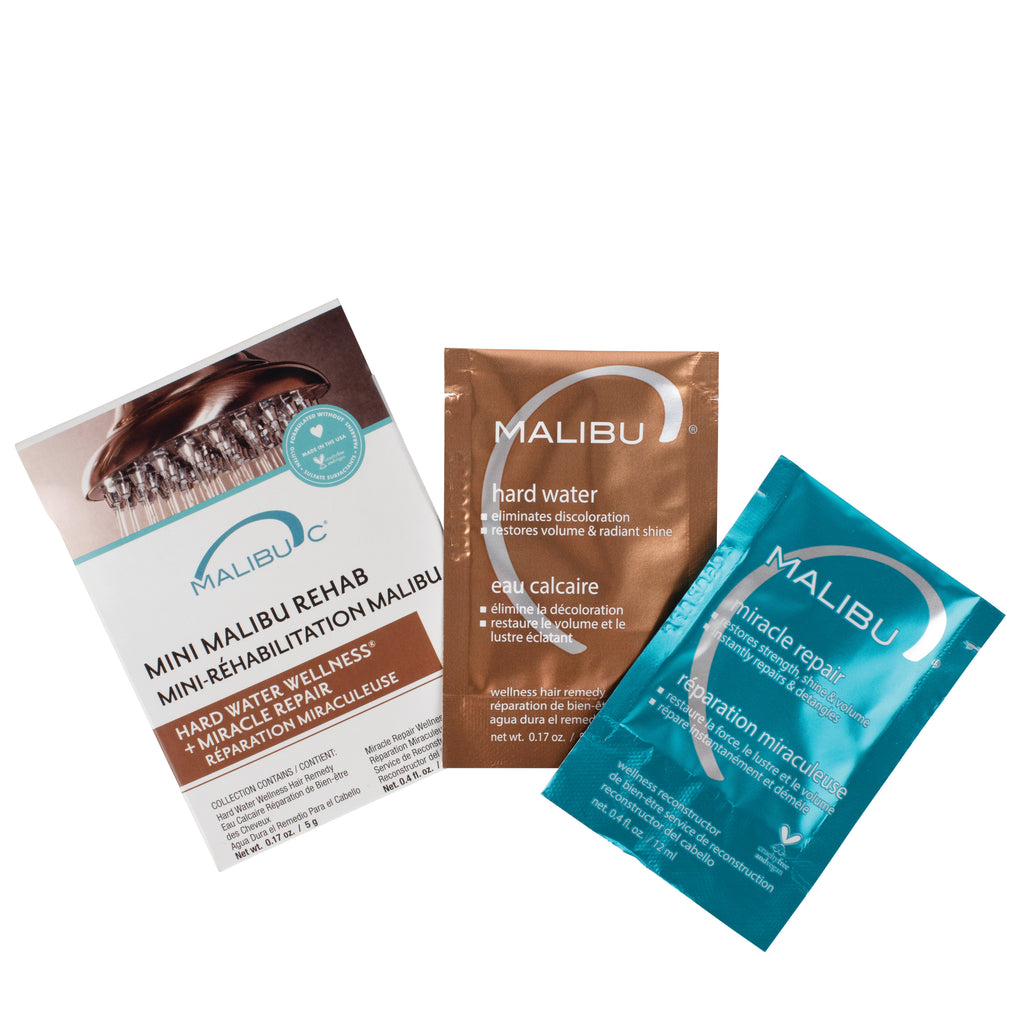 Malibu C Mini Malibu Rehab Hard Water Treatment Instant Hair