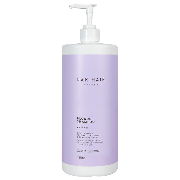 nak shampoo for blonde hair
