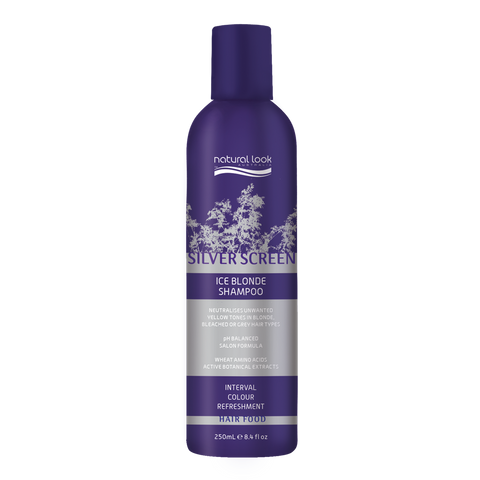 Natural Look Silver Screen Ice Blonde Shampoo 375ml