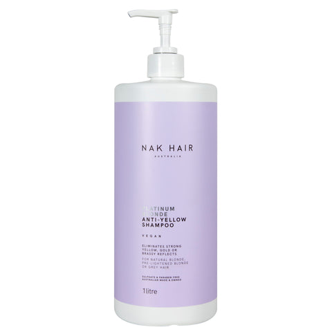 nak shampoo for toning blonde hair