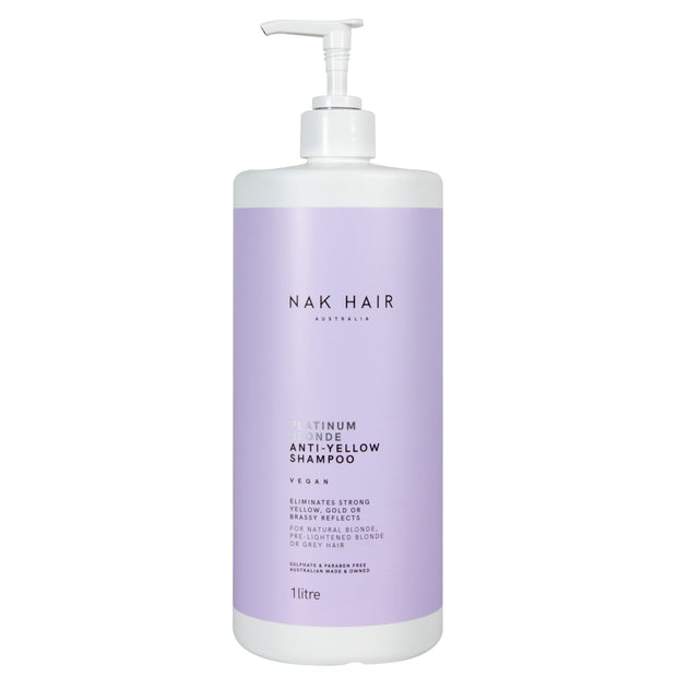 nak shampoo for toning blonde hair