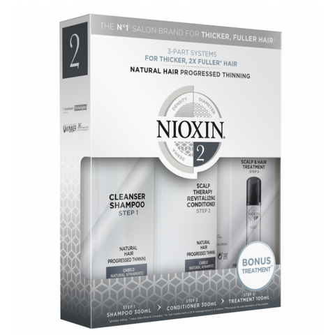 Nioxin Trio #2 Natural Hair Progressed Thinning