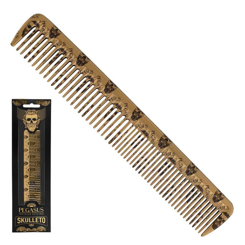 gold styling comb